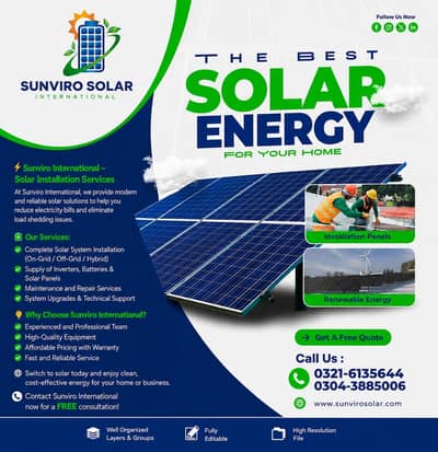 Solar System Installation & Services | 3KW to 20KW | Pakistan
