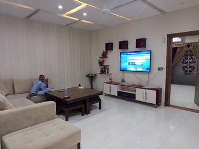 10 Marla Fully Furnished Full House Available For Rent In Heighted Location of Bahria Town Phase 8 Rawalpindi