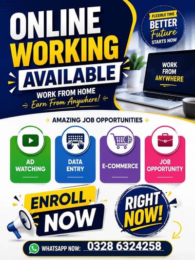 Female/Male/Part time/ online work