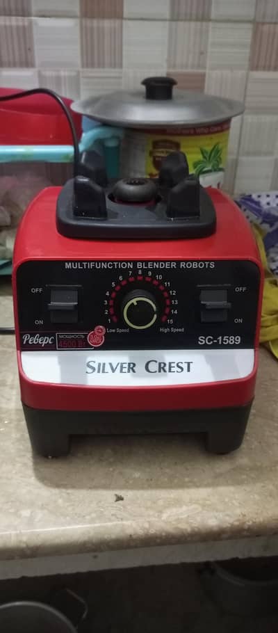 silver crest juice blender