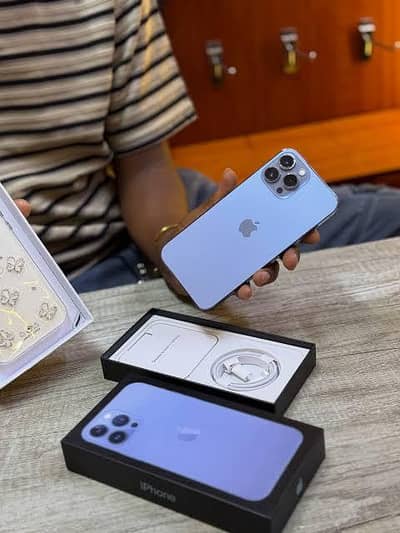 iPhone 13 Pro Max 256GB Duel PTA Full Box 10/10