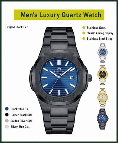 Men's Luxury Quartz Watch