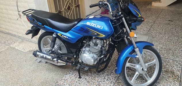 suzuki GD 110S almost brand new total genuine bike