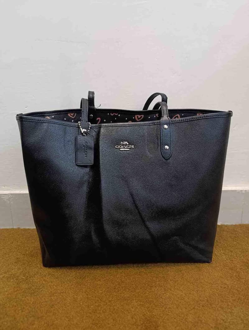 Coach Authentic Reverseable tote bag 8