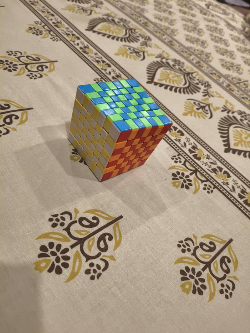 7x7 Rubix cube. (Fast cube) 2