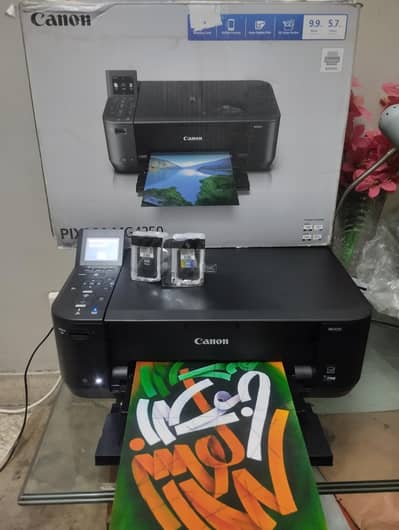 canon pixma MG4250 all in one colour printer scanner copier wifi