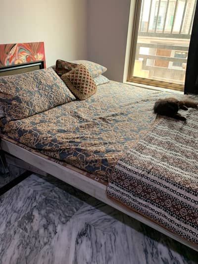 Queen sized double bed