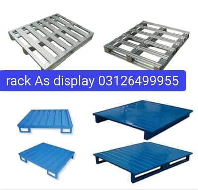 Plastic pallet - Warehouse rack - Super store rack - wall rack - Rack