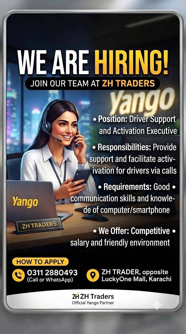 Driver Support & Activation Executive 0