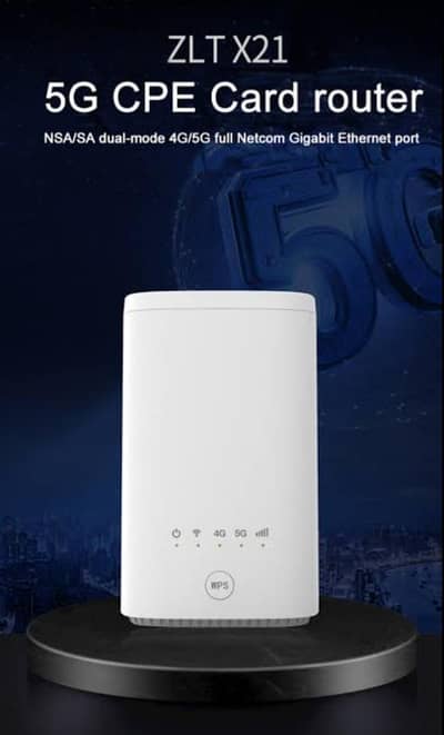 ZLT X21G 5G Router - PTA Approved