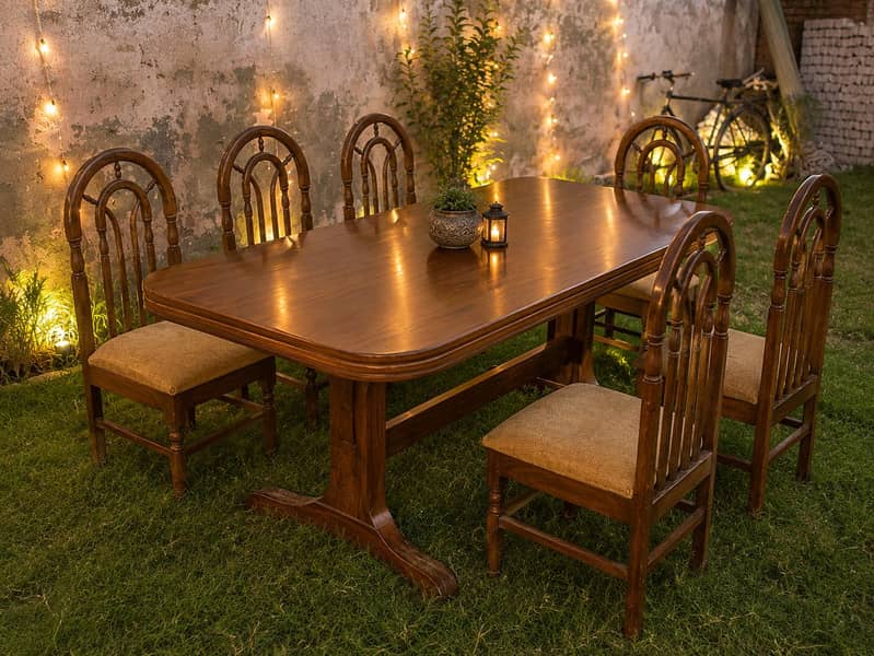 dining table with 6 chairs 0