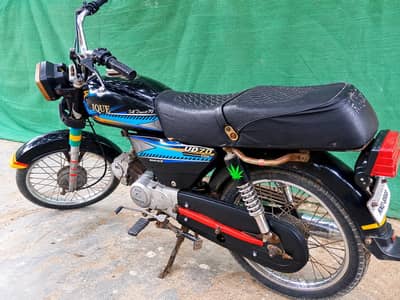 Unique UD-70cc Model 2020-Black Colour