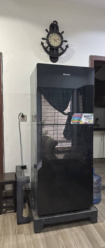 Gree fridge, excellent condition, zero bill. Inverter fridge.