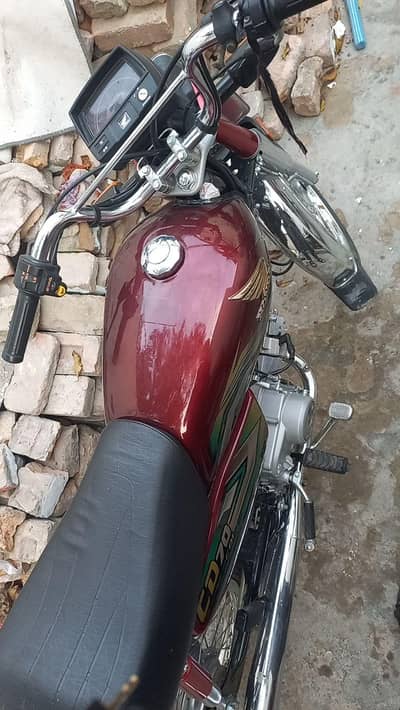 new bike good condition one person use