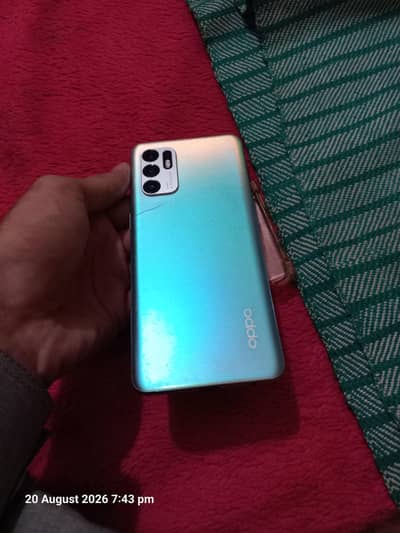OPPO Reno6 with box charger