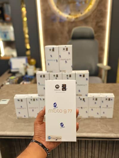 Motorola Moto G77 Box0axk Offical PTA approved Boxpack 03/1000/175/45