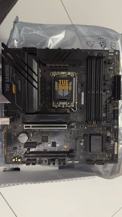 ASUS TUF GAMING B760M-E D4 (Best for gaming supports till 13th gen)