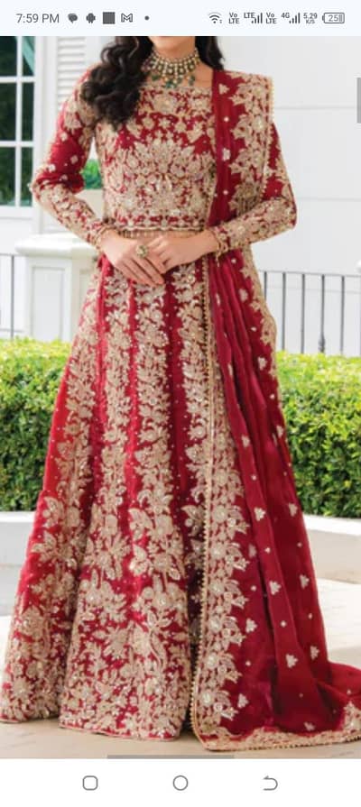 very beautiful lehnga , un touch, for bridal, very light weight, in ve