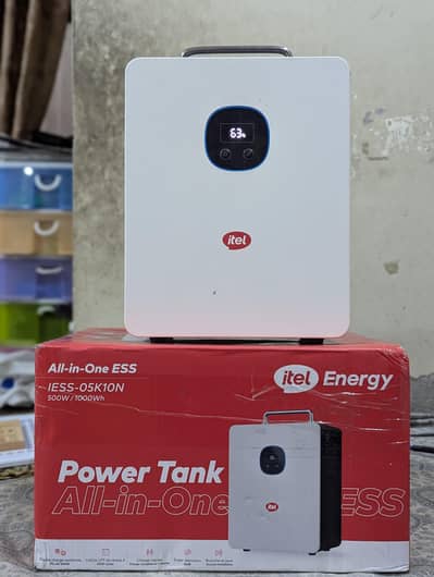 Brand new itel power tank all in one ESS (IESS-05K10N)-500W / 1000Wh