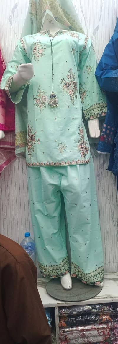 new fancy dress cotton stuff