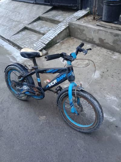 Cycle Morgan brand black and blue colour