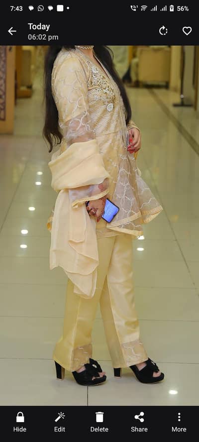 fancy party wear western style frock