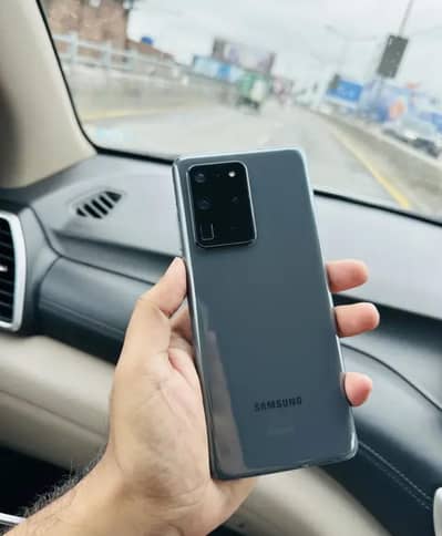 Offer_Samsung S20Ultra 5G Dule Sim PTA Snapdragon veriant he