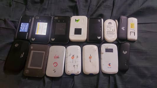 4g imported devices huawei and netgear mixs all for 10k