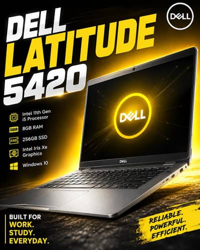 Dell Latitude 5420 | 11th Gen | 8GB RAM | 256GB SSD | Iris Xe