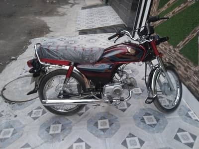 handa CD 70 25/26 new bike hai