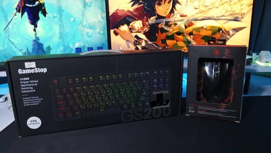 Bloody ES5 Gaming Mouse + GS200 Mechanical RGB Keyboard | Combo Deal