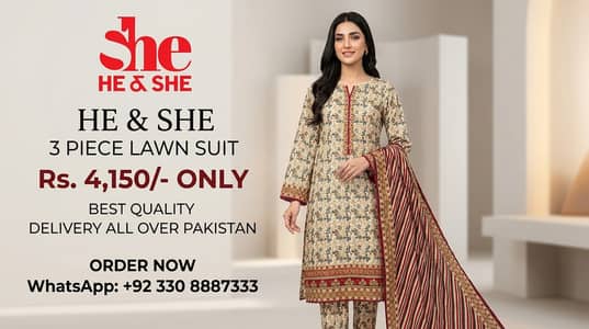 Lawn suit - 3 piece || Summer collection ||