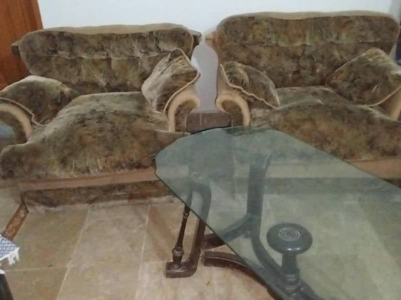 sofa with table 0