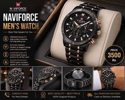 NAVIFORCE Men’s Watch – Premium Stylish