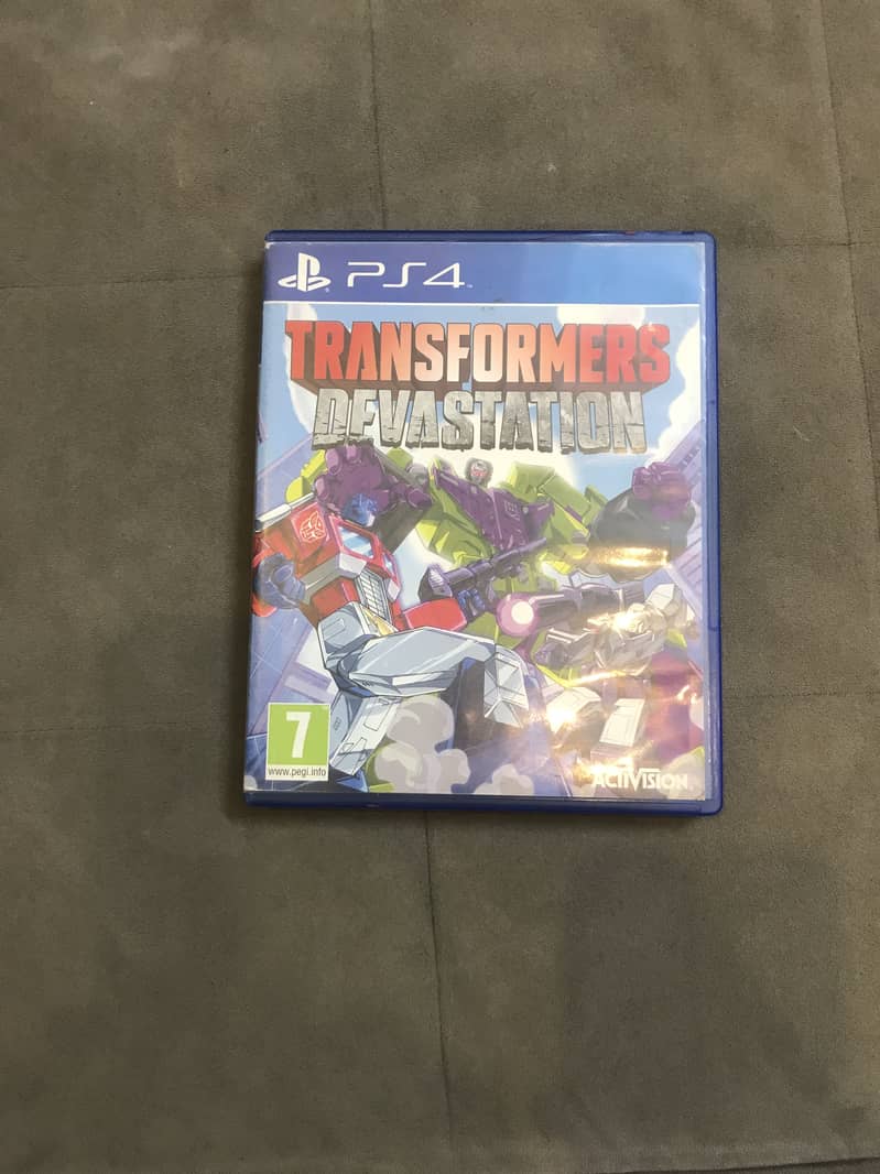 PS4 game discs 3