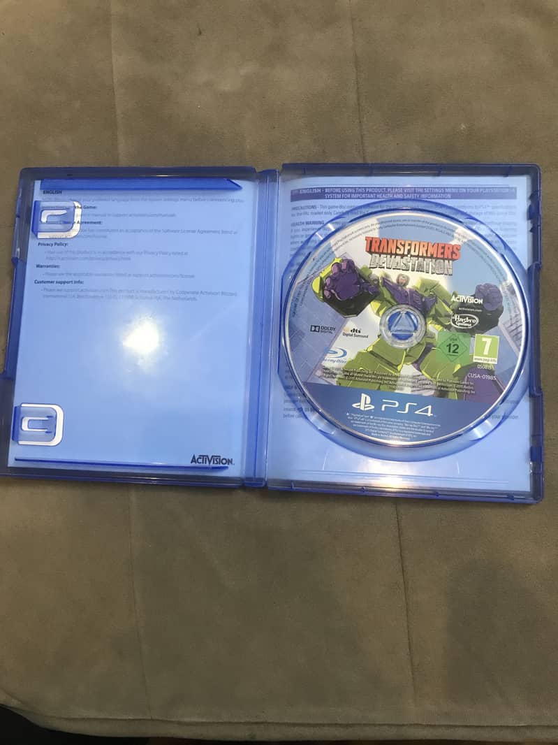 PS4 game discs 4