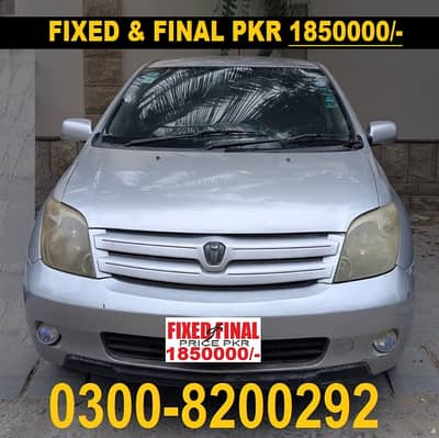 LADY's 1st Hnd Toyota IST 2004/2006 OuterShowered Own Engine 18.50 Lac