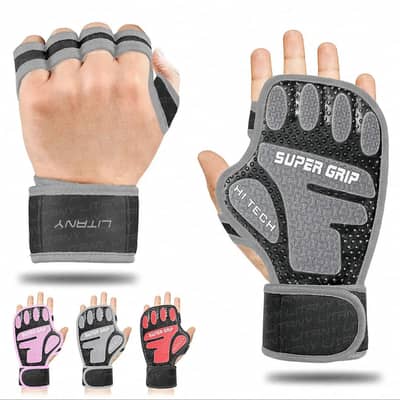 Weightlifting Gloves _ Super Grip L345