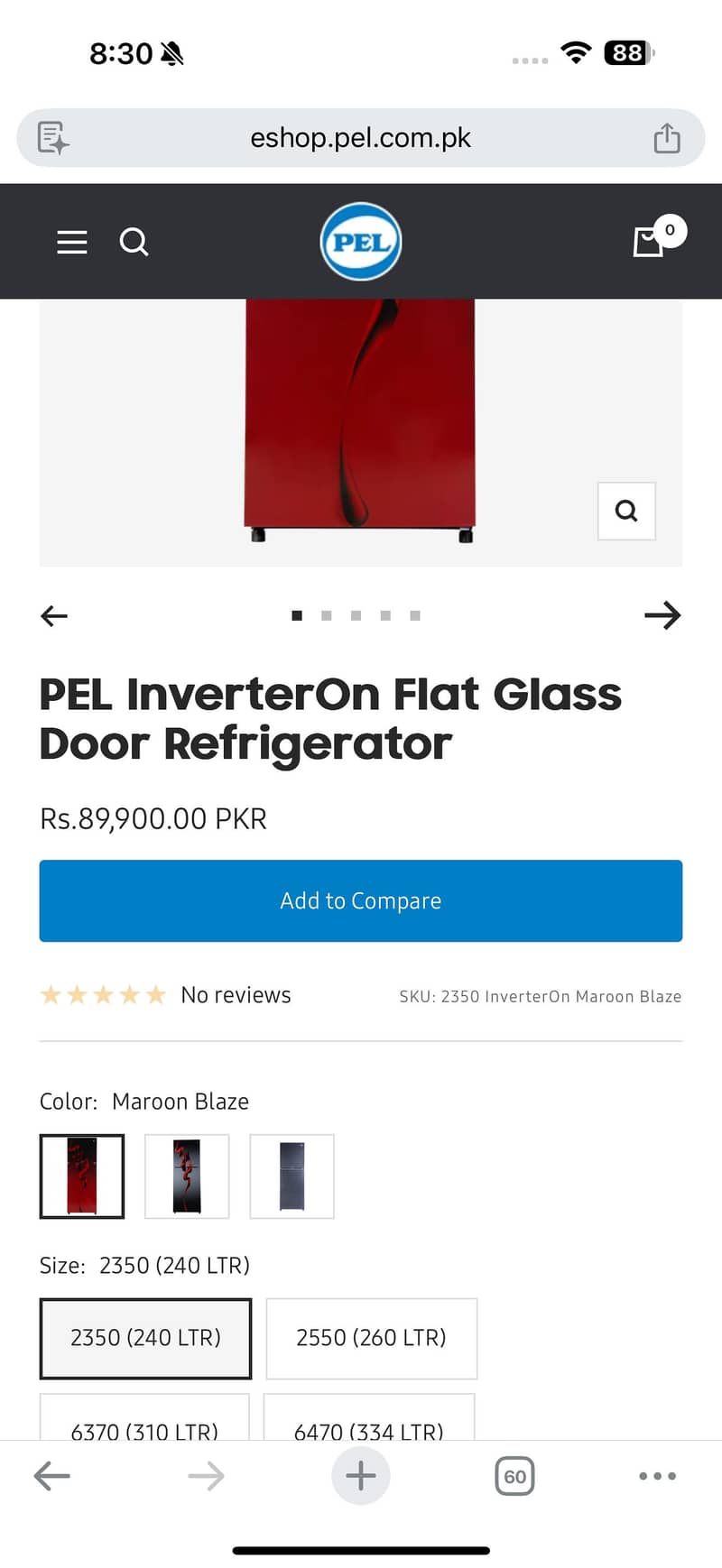 PEL REFRIGERATOR 6