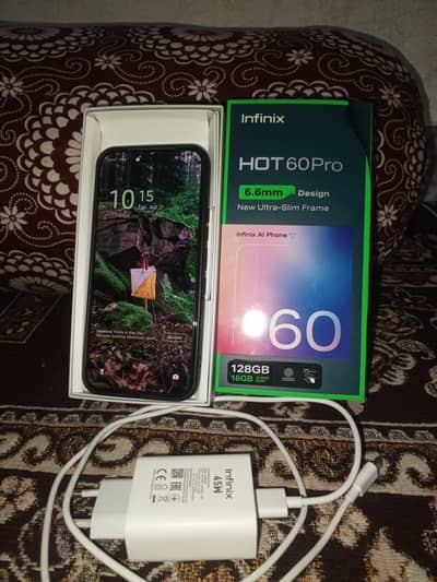 Infinix Hot 60 Pro | Box + Original Charger | 7 Months Warranty