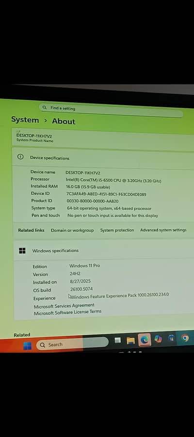 dell 22 inch led dekstop
