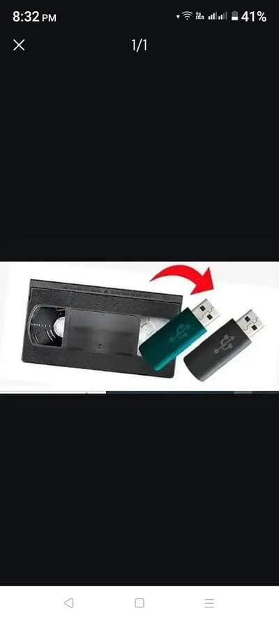 Convert Video Casstes into USB