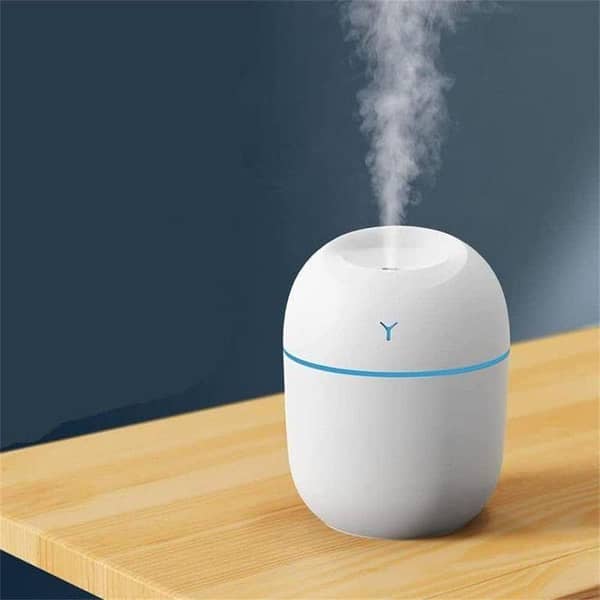 USB Portable 3-in-1 Air Humidifier | Mute, Colorful LED Light & Aromatherapy | For Home, Office & Car