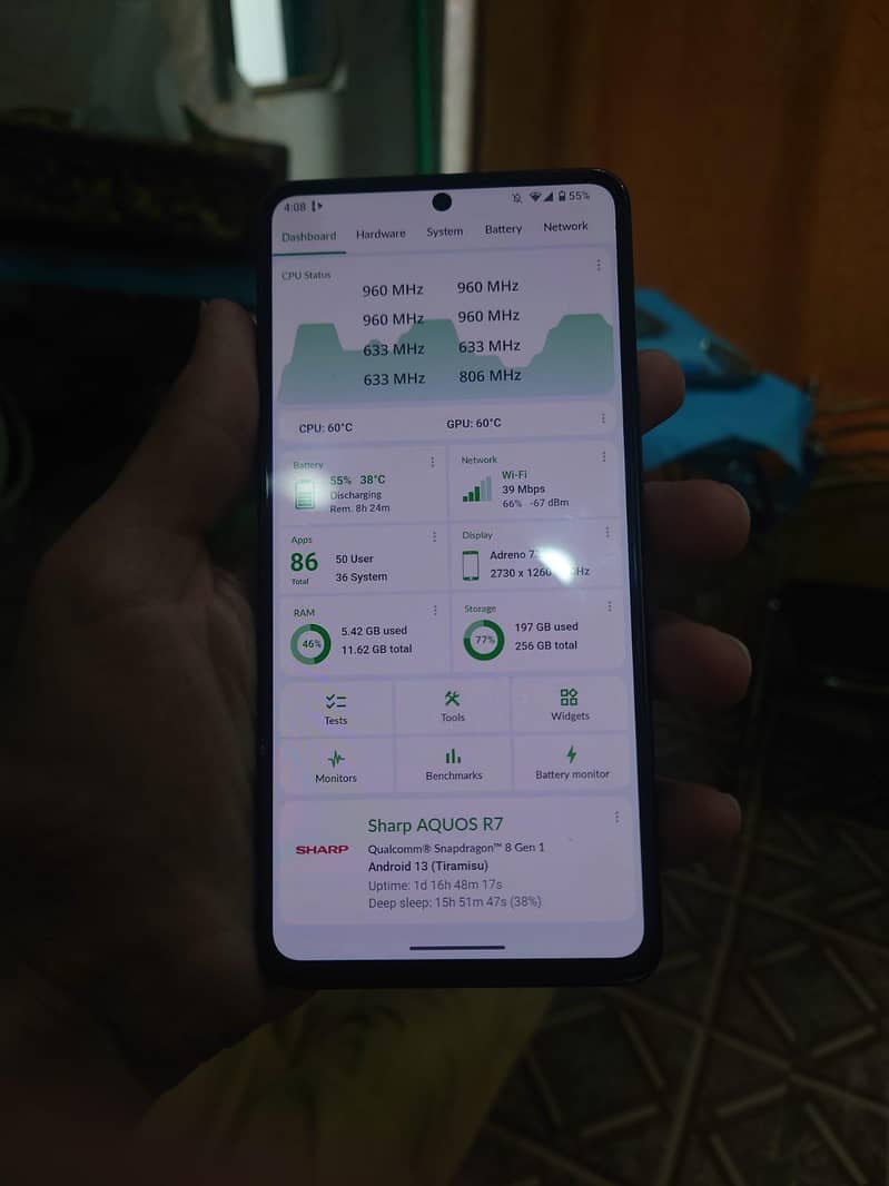 Sharp Aquos R7 5