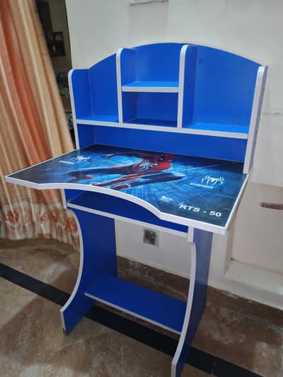 Spiderman Kids Study Table & Book Rack