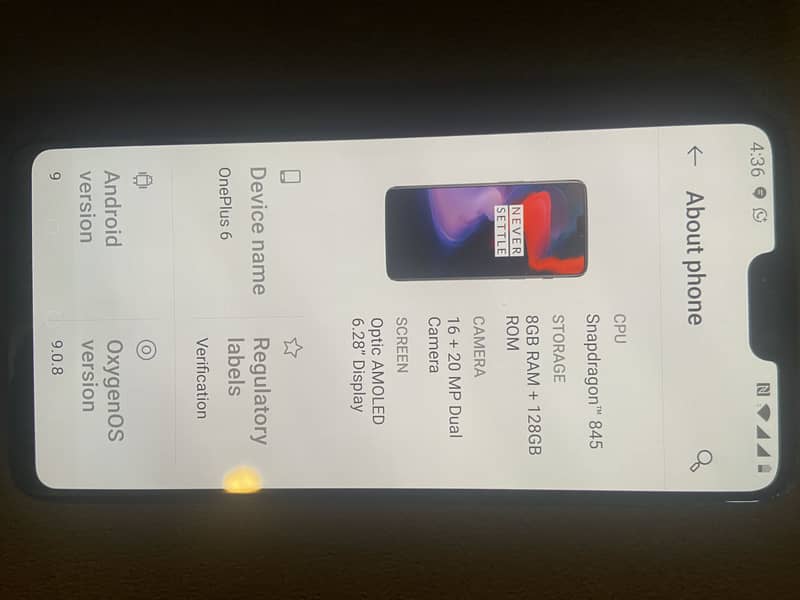 One Plus 6 0