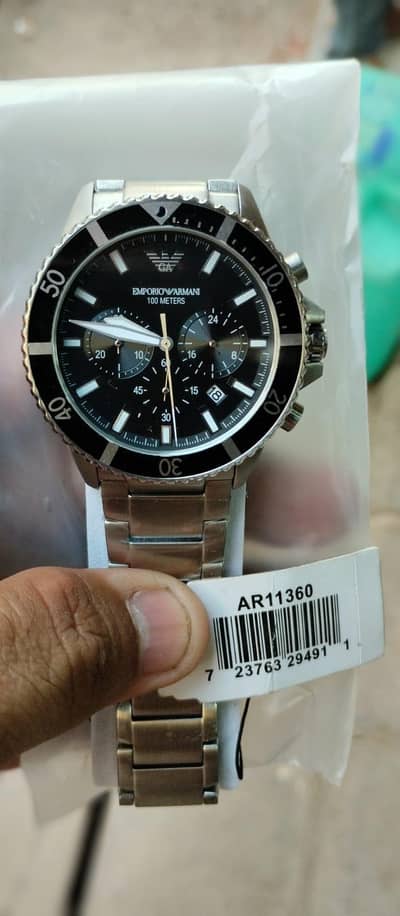 Emporio Armani Black dial
