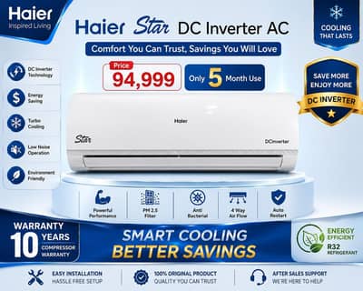 Haier Star DC Inverter Heat & Cool AC