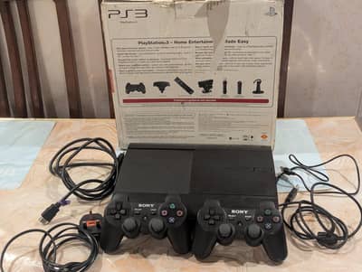 PS3 Super Slim 500GB Jailbreak — Negotiable (Neat and cleaned)