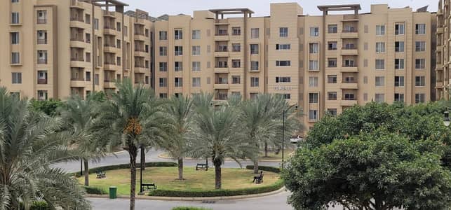 950 Square Feet 2 Bedrooms Apartment Compound Facing Bahria Apartments Tower 13 Precinct 19 For Sale Bahria Town Karachi